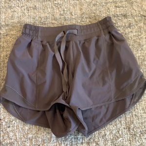 Mauve Lulu Hotty Hot Shorts *Tall*